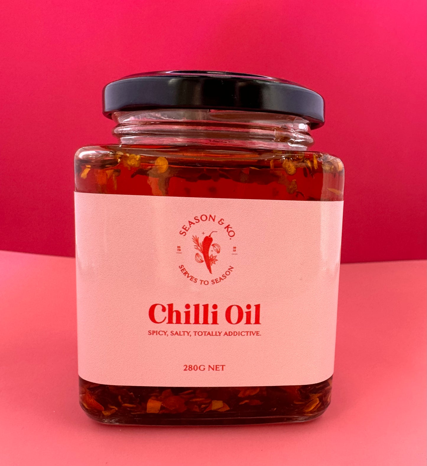 Giant JAR of  The CLASSIC chilli oil.