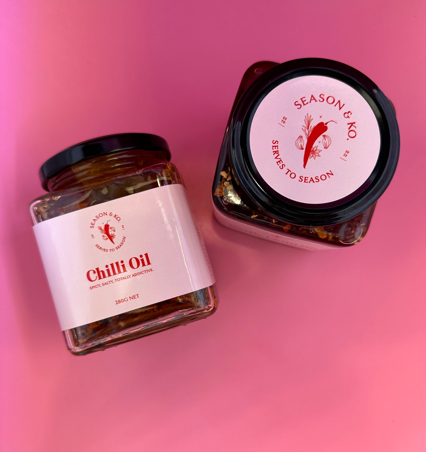 Giant JAR of  The CLASSIC chilli oil.